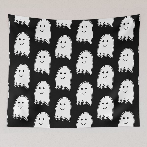 Item preview, Ignorant Tattoo Style Doodle Ghost designed and sold by 10pmCreations.
