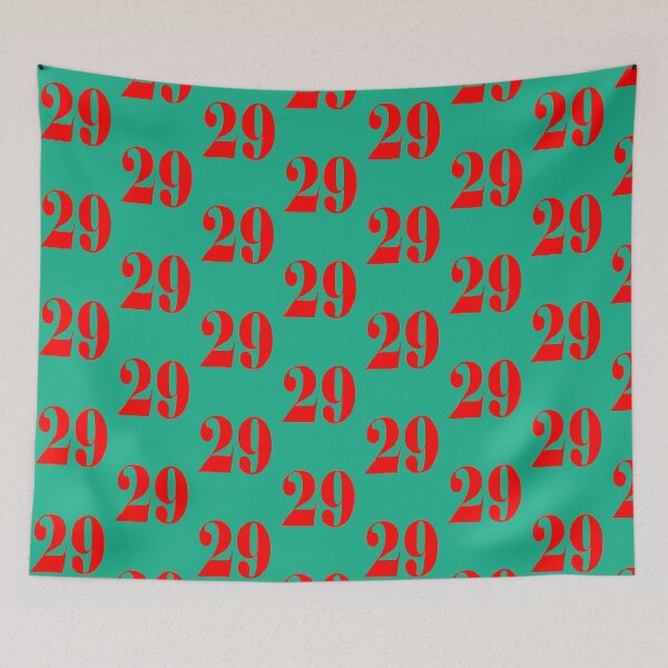 Item preview, NUMBER ---- 29 ---- IN RED COLOR designed and sold by solgel47.