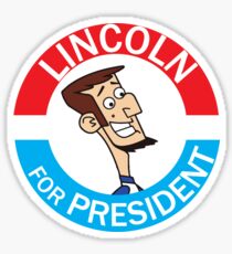 Vote for Honest Abe Sticker