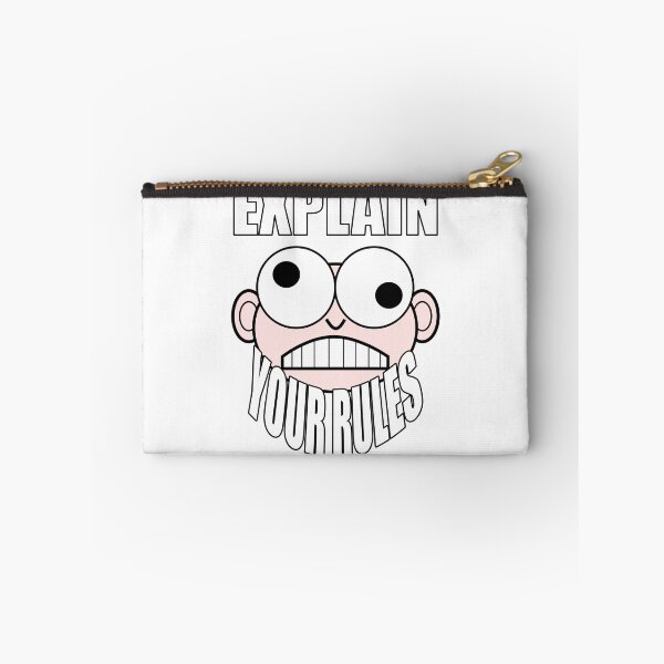 Item preview, Explain Your Rules - Confused Crazy Face Beard designed and sold by American-Proud.