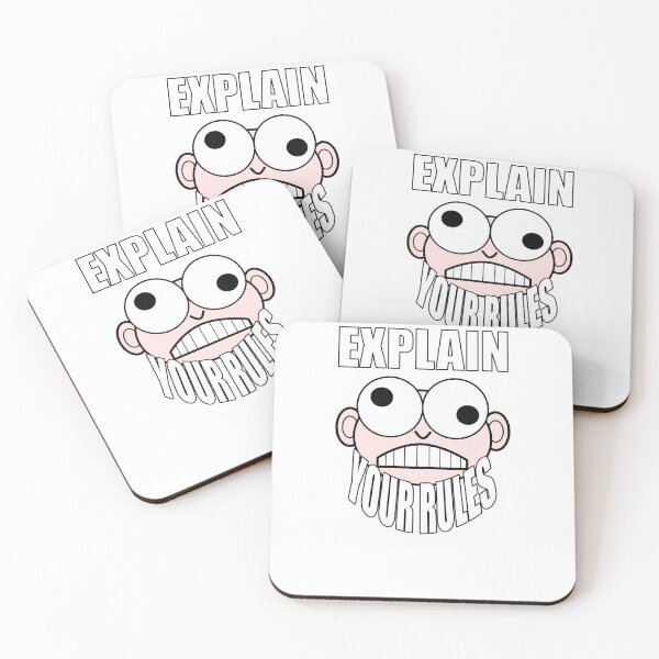 Item preview, Explain Your Rules - Confused Crazy Face Beard designed and sold by American-Proud.
