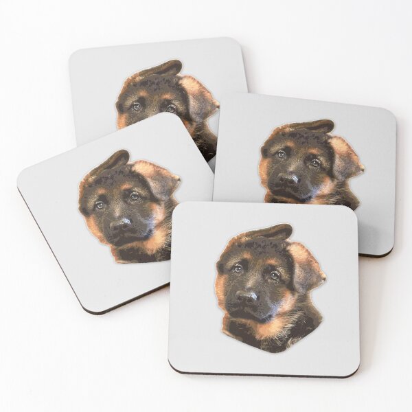 Item preview, German Shepherd Puppy Dog Ears designed and sold by ElegantCat.
