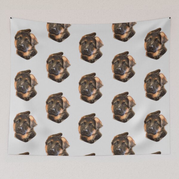 Item preview, German Shepherd Puppy Dog Ears designed and sold by ElegantCat.