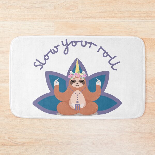 Item preview, Slow your roll with the Yoga Sloth designed and sold by LaPaoTorres.