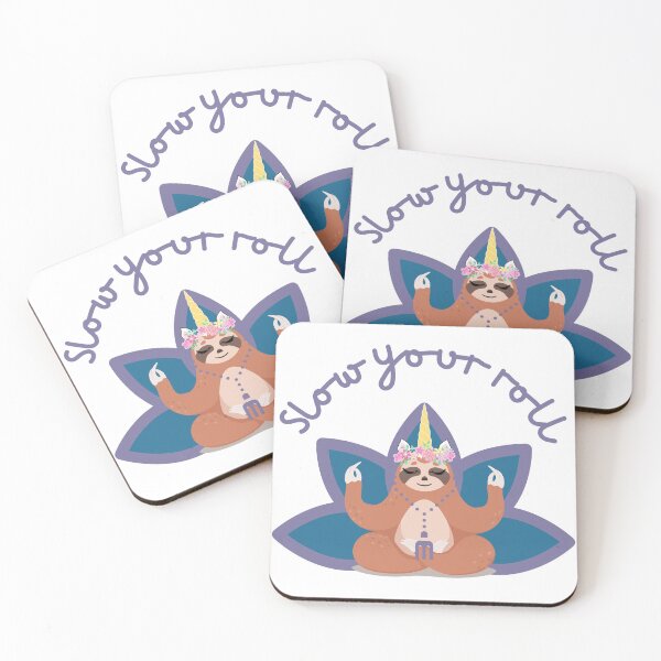 Item preview, Slow your roll with the Yoga Sloth designed and sold by LaPaoTorres.