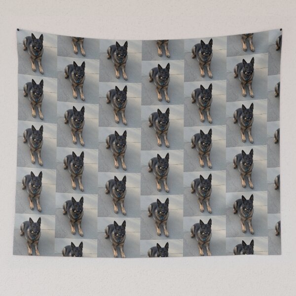 Item preview, German Shepherd is playing  designed and sold by Mariann Moritz.