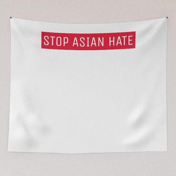 Item preview, stop asian hate design Sticker designed and sold by TalbotElizabeth.