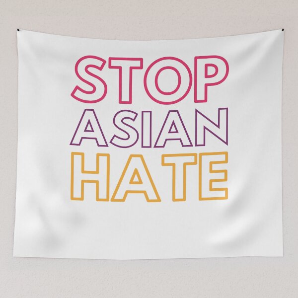 Item preview, Stop Asian Hate Essential T-Shirt designed and sold by TalbotElizabeth.