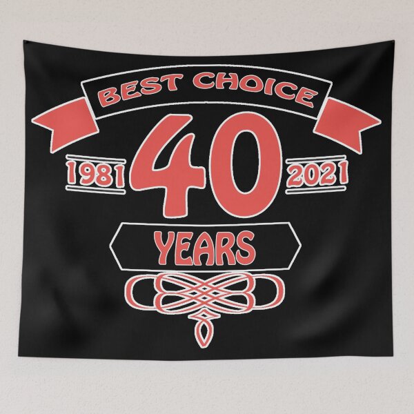 Item preview, 40 years anniversary best choice vintage designed and sold by Astralia.