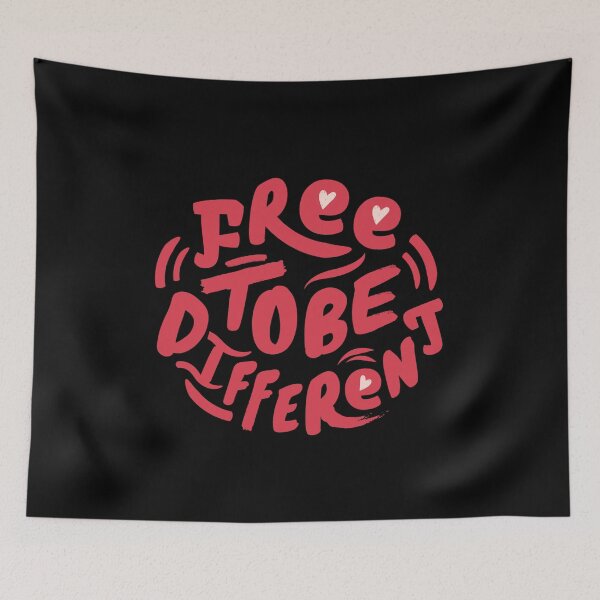 Item preview, Free To Be Different designed and sold by Vibing-Right.