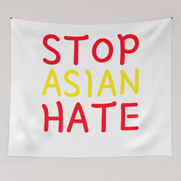 Item preview, Stop Asian Hate Essential T-Shirt designed and sold by TalbotElizabeth.