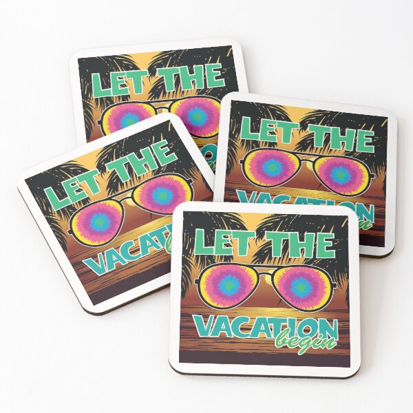 Item preview, Let The Vacation Begin,  Palm Beach Is Back Summer designed and sold by hoangthedoodler.