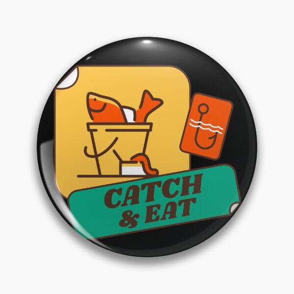 Item preview, Catch and Eat. Fishing. designed and sold by shirtdan.