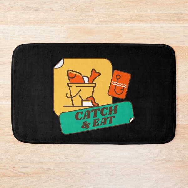 Item preview, Catch and Eat. Fishing. designed and sold by shirtdan.