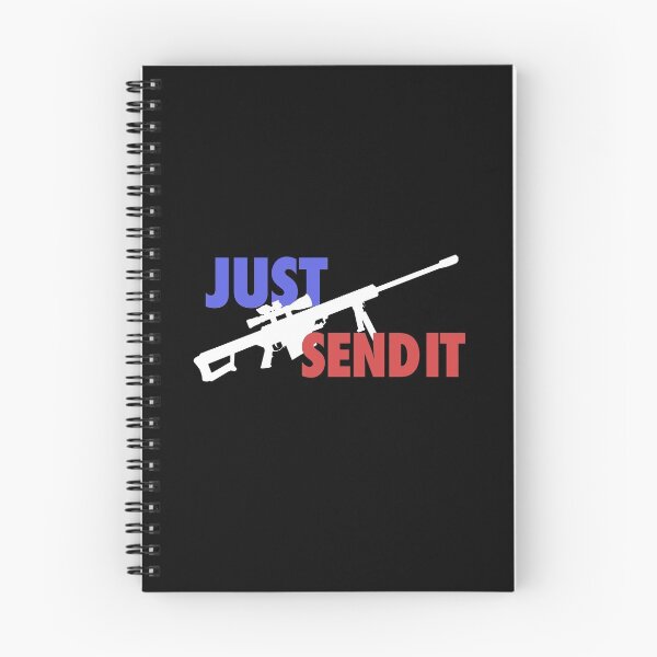 Item preview, JUST SEND IT - Red, White & Blue - Black Background  designed and sold by Tobias1969.