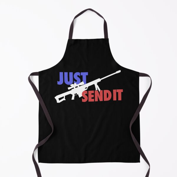 Item preview, JUST SEND IT - Red, White & Blue - Black Background designed and sold by Tobias1969.