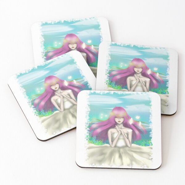 Artikelvorschau, Mädchen Amethyst Haarfarbe entworfen und verkauft von 123-Easy-Store.