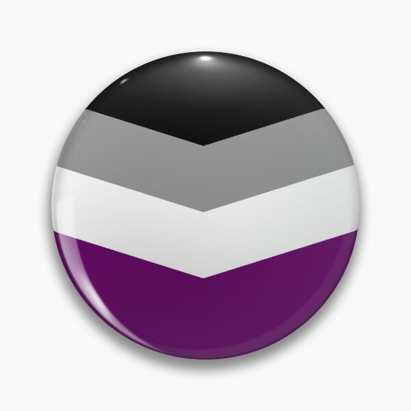Aperçu de l'œuvre Asexual Ace Pride Flag Chevron (Full) créée et vendue par Kiloueka.