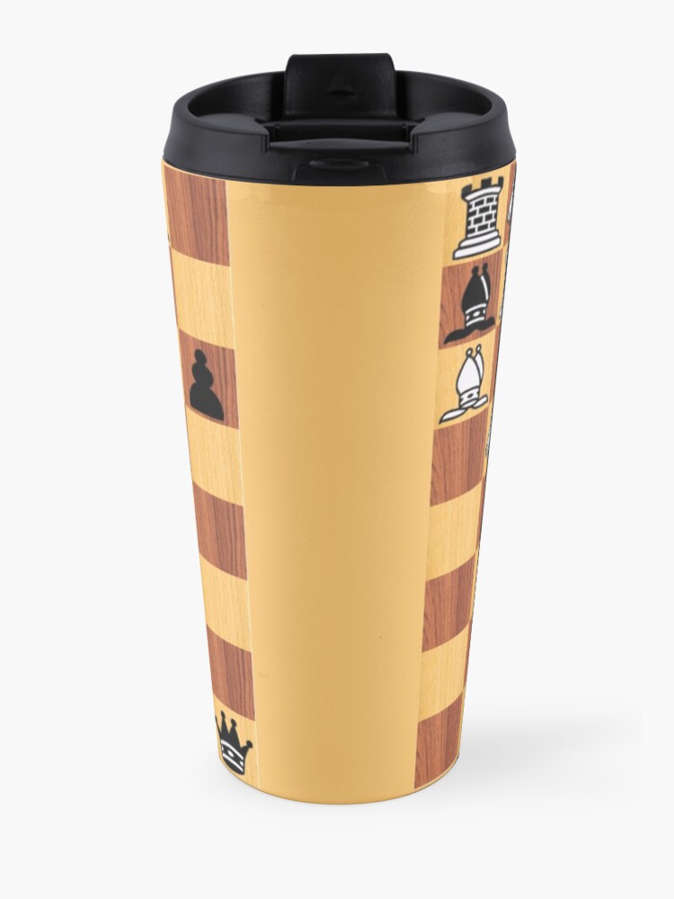 Alternate view of #chessproblem #chess #problem #playchess chesspiece chessset chessmaster chinesechess Travel Mug