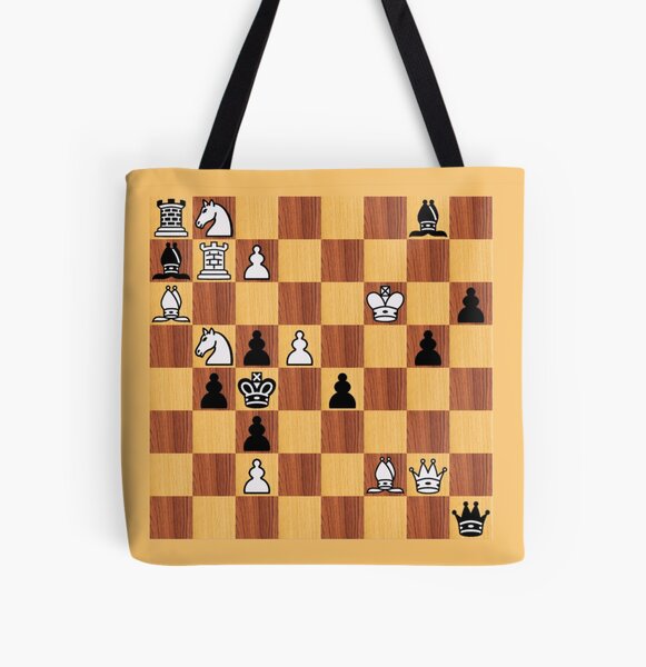 #chessproblem #chess #problem #playchess chesspiece chessset chessmaster chinesechess All Over Print Tote Bag