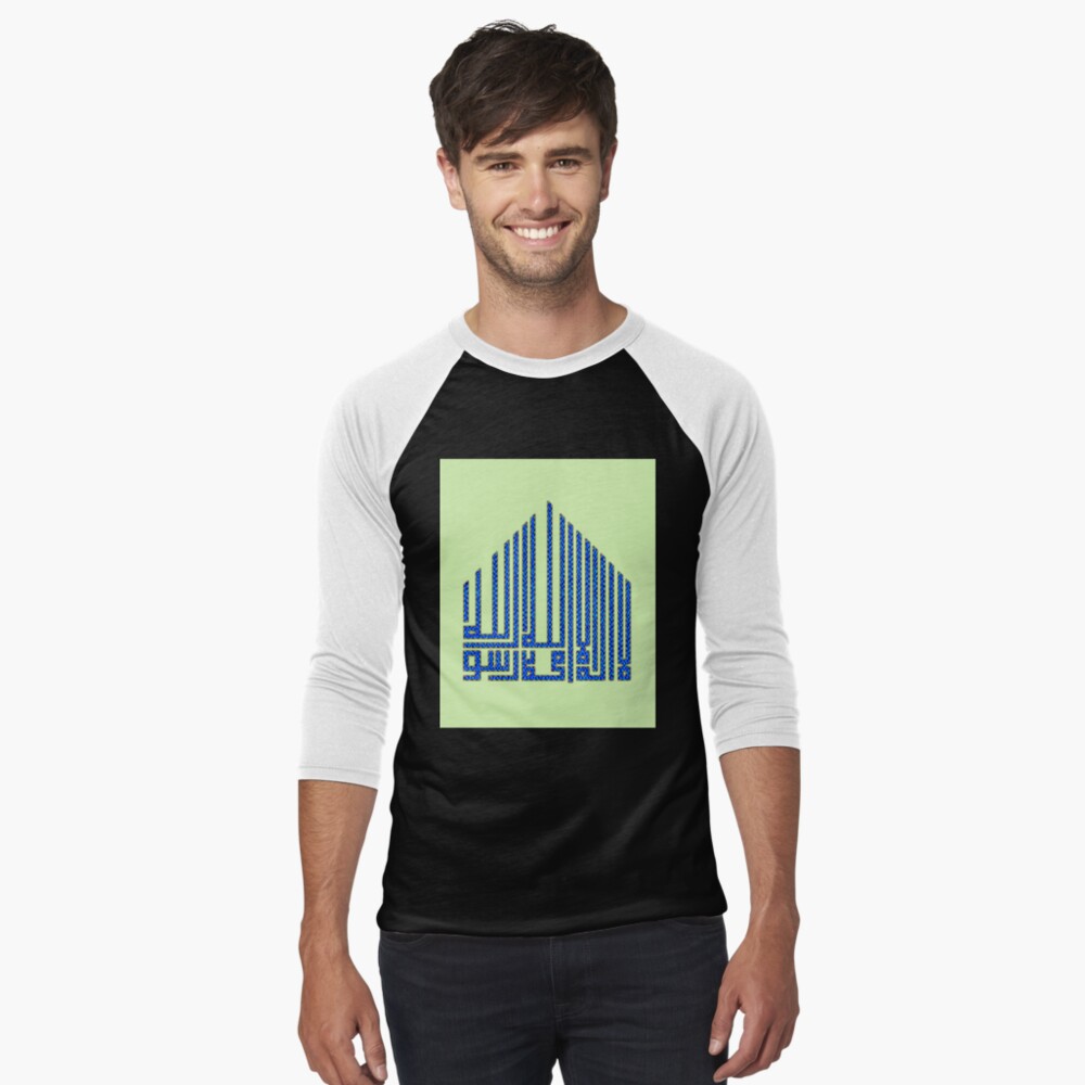 Item preview, Baseball ¾ Sleeve T-Shirt designed and sold by VkScript.