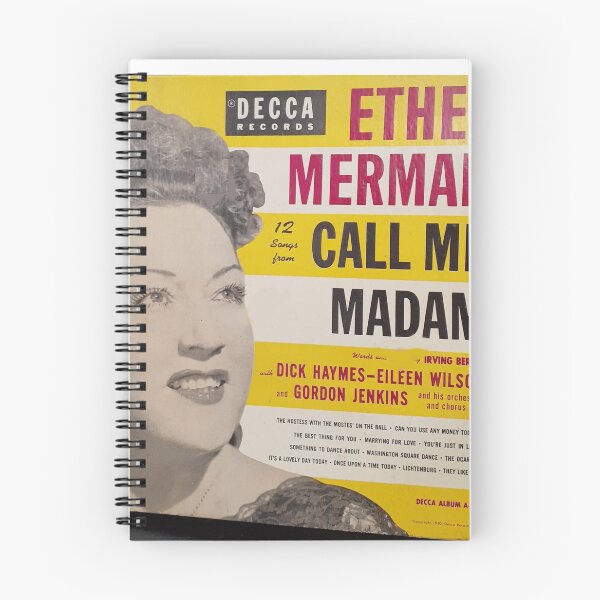Item preview,  Ethel Merman, Call Me Madam  78 rpm, album, classical, rare, 1940's, 1950 designed and sold by Vintaged.