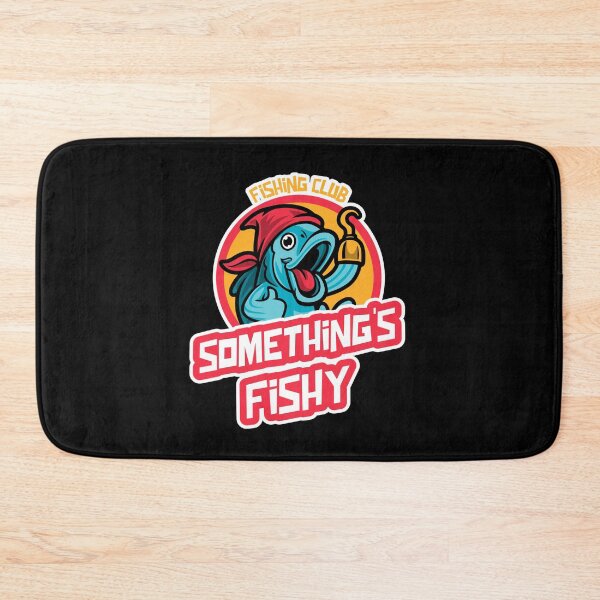 Item preview, Something's Fishy Fishing Club designed and sold by shirtdan.