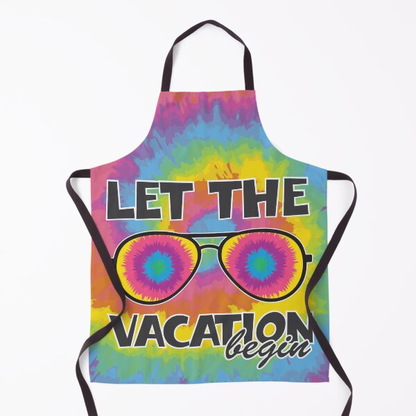Item preview, Let The Vacation Begin, Tie Dye Palm Beach, Tie Dye Summer designed and sold by hoangthedoodler.