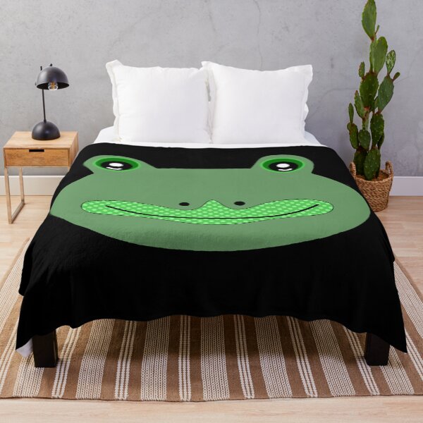 Item preview, Cute frog face designed and sold by With My Hands By K.