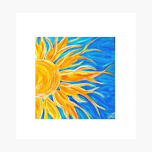 Item preview, The Glow of the Sun designed and sold by Colettes-art.