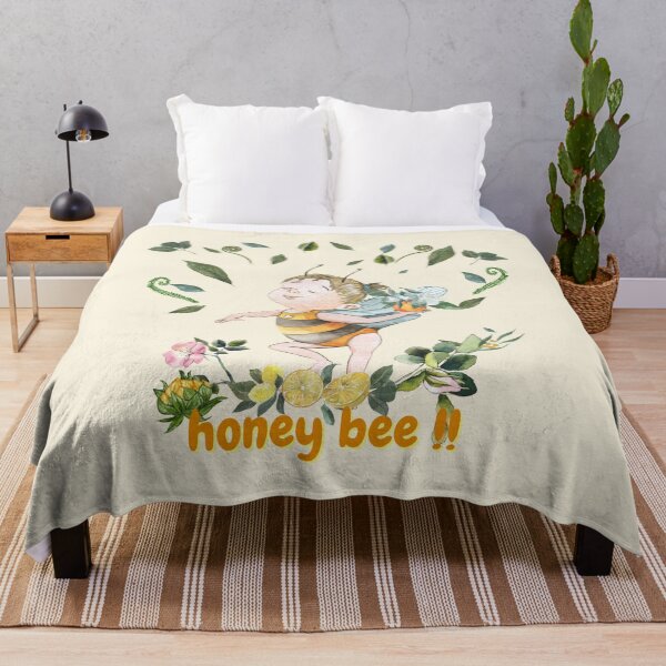 Item preview, Honey Bee!! - Cute Wholesome Bee!! designed and sold by SoffyLee586.