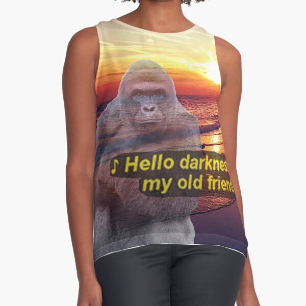 Gorilla Women S T Shirts Tops Redbubble - rip harambe song roblox