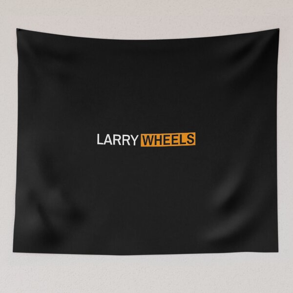 Item preview, LARRY WHEELS LOGO designed and sold by HeavyLiftGift.