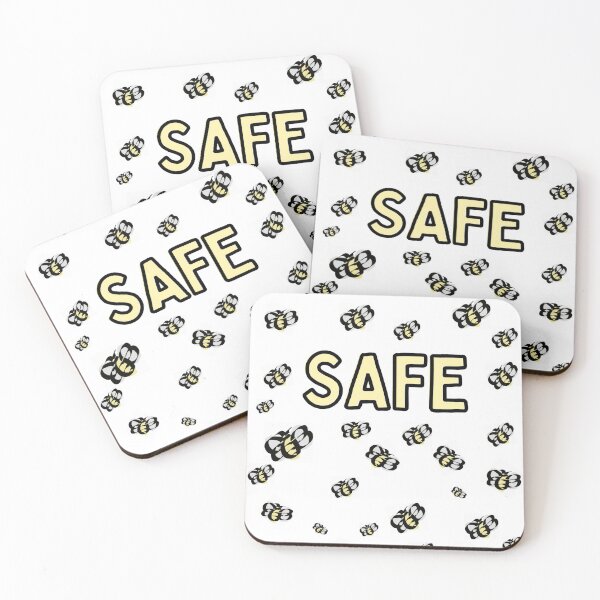 Item preview, Cute Wholesome Bees Safe designed and sold by joyjoybee.
