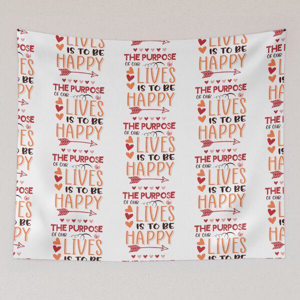 Item preview, The Purpose of Our Lives Is To Be Happy designed and sold by Phorase.