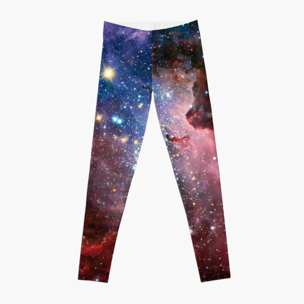 Evolution and Creation Active Leggings Womens Small Cosmic Unicorn