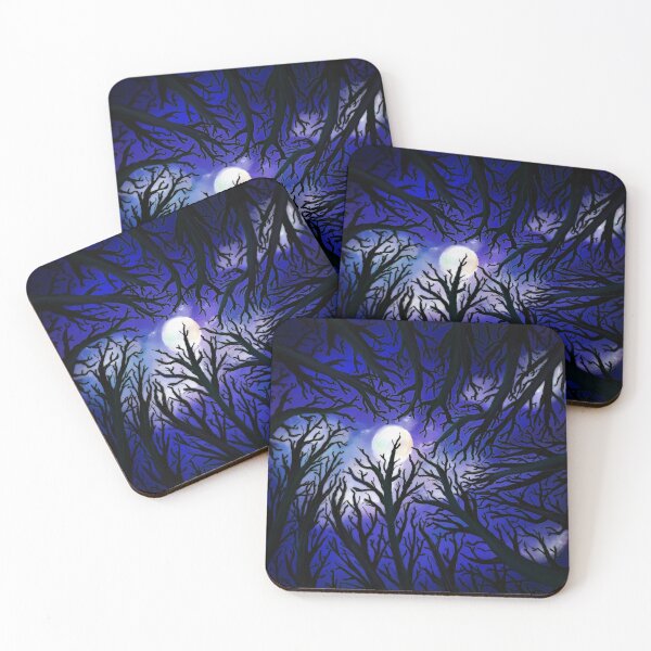 Item preview, Trees Swaying Under the Full Moon designed and sold by blackheart creations.