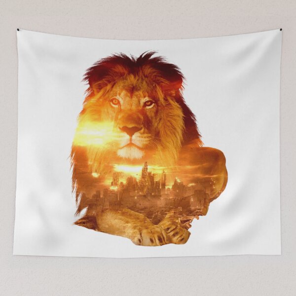 Item preview, Hell King Lion designed and sold by Sumit Goswami.