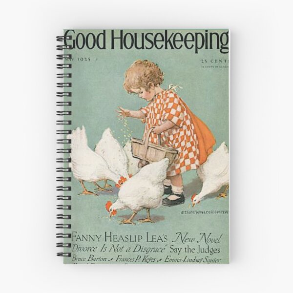 Item preview, vintage good housekeeping magazine cover designed and sold by FloppyArts.