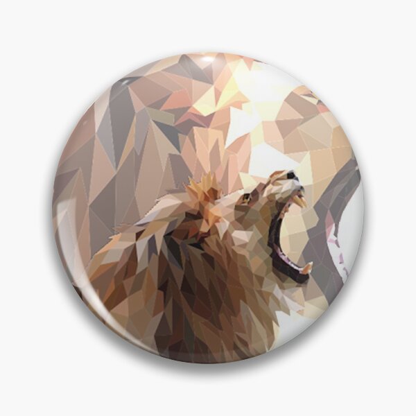 Item preview, Polygon Design Lion designed and sold by Sumit Goswami.