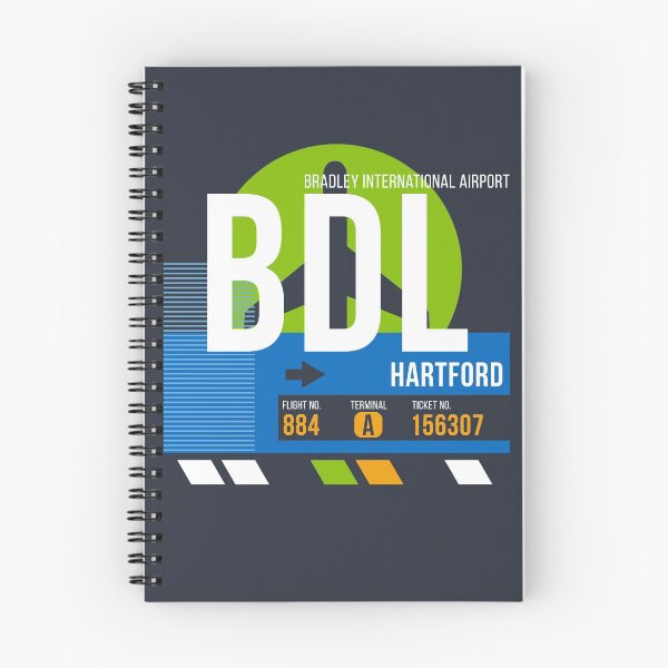 Item preview, Hartford, Connecticut (BDL) Airport Code Baggage Tag designed and sold by SLAG-Creative.