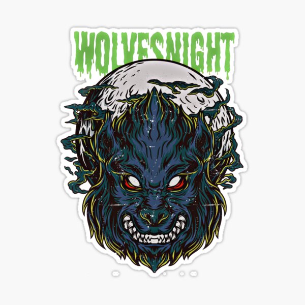 Night of the Werewolf Art Print for Sale by Jallu123