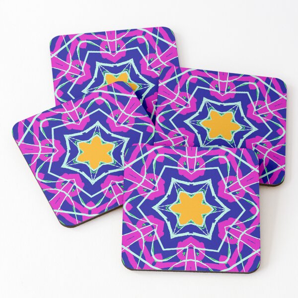 Item preview, Pretty Pattern of Orange, Blues, and Purple designed and sold by Geoff Treagus.