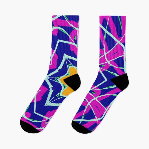Item preview, Pretty Pattern of Orange, Blues, and Purple designed and sold by Geoff Treagus.