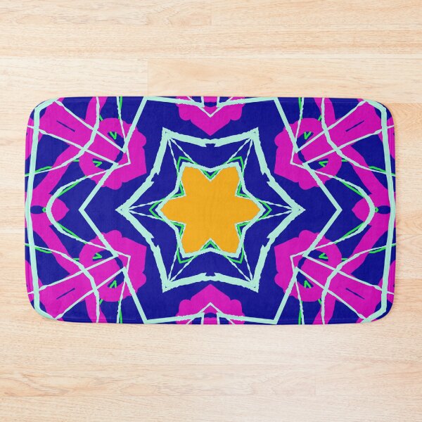Item preview, Pretty Pattern of Orange, Blues, and Purple designed and sold by Geoff Treagus.