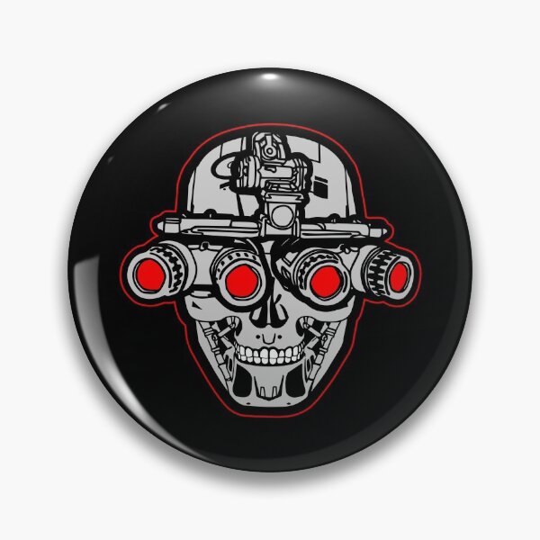 Item preview, 80’s Terminator Pirate Quad Tube NVG Night Vision Goggles QTNVG designed and sold by Warhawk Designs.