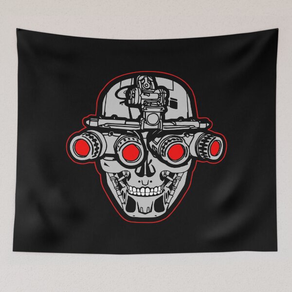 Item preview, 80’s Terminator Pirate Quad Tube NVG Night Vision Goggles QTNVG designed and sold by Warhawk Designs.
