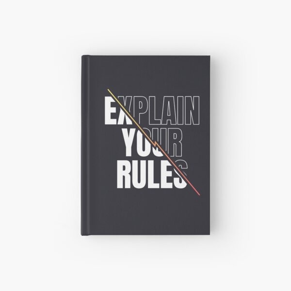 Item preview, Explain Your Rules designed and sold by Artsy Aura ⭐⭐⭐⭐⭐  .