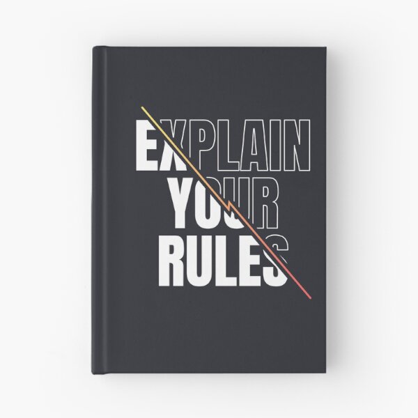 Item preview, Explain Your Rules designed and sold by Artsy Aura ⭐⭐⭐⭐⭐  .