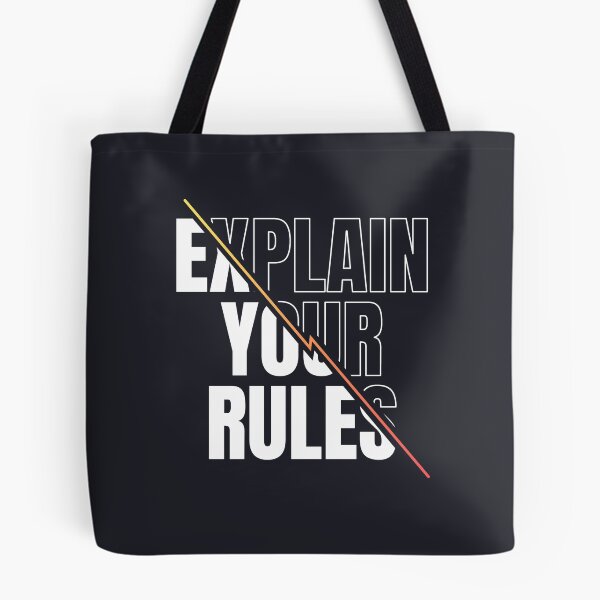 Item preview, Explain Your Rules designed and sold by Artsy Aura ⭐⭐⭐⭐⭐  .